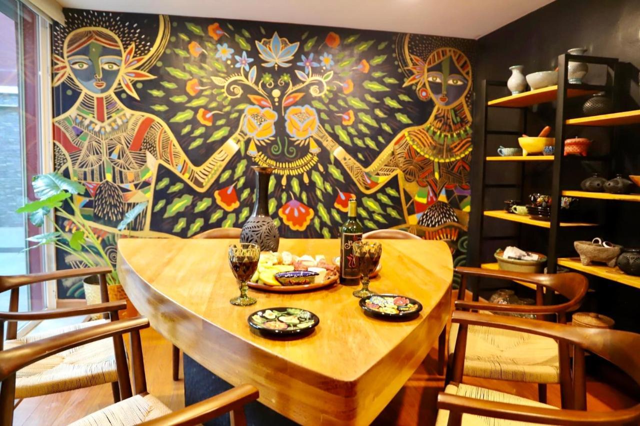 Luxurious Mid Century Modern Folk Art Home 墨西哥城 外观 照片