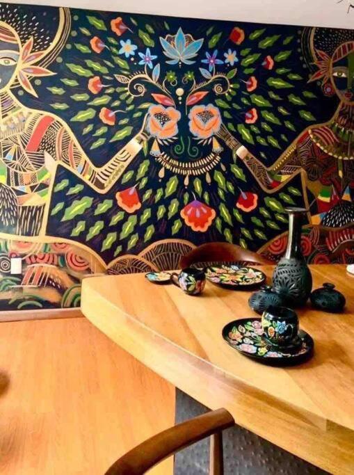 Luxurious Mid Century Modern Folk Art Home 墨西哥城 外观 照片
