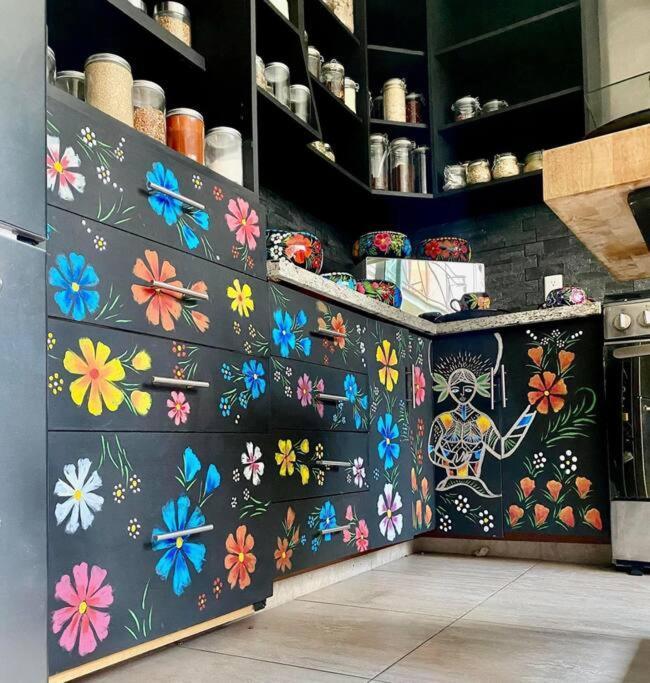 Luxurious Mid Century Modern Folk Art Home 墨西哥城 外观 照片