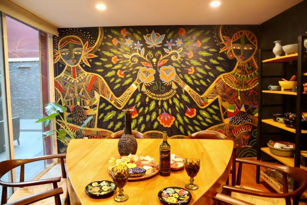 Luxurious Mid Century Modern Folk Art Home 墨西哥城 外观 照片